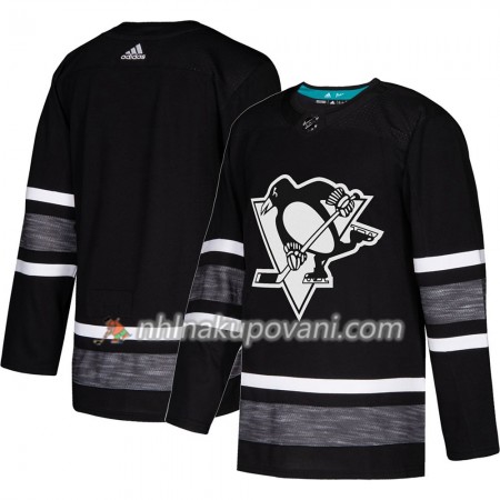 Pittsburgh Penguins Dresy Blank Černá 2019 NHL All-Star Adidas Authentic - Pánské